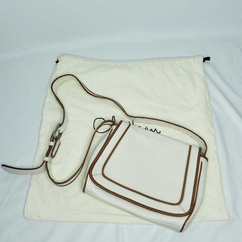 Cole Haan Cream Leather Handbag